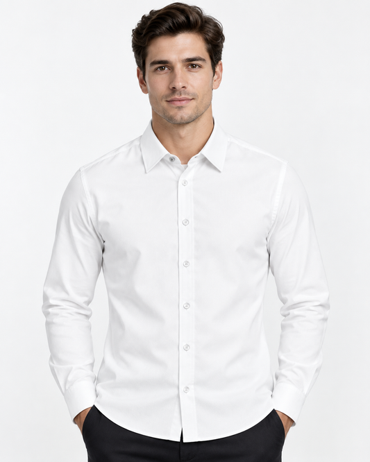 Plain White Shirt