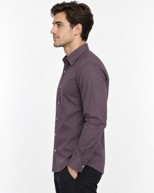Plain Plum Shirt