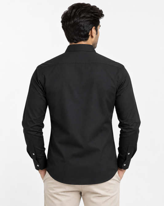 Plain Black Shirt