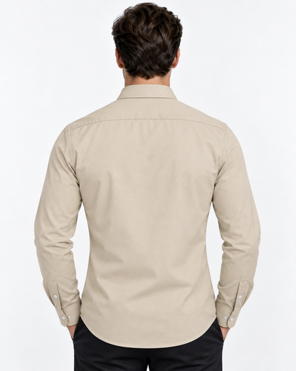 Plain Beige Shirt