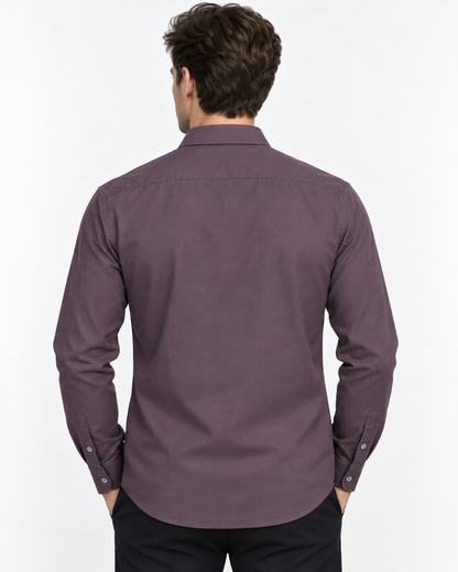 Plain Plum Shirt