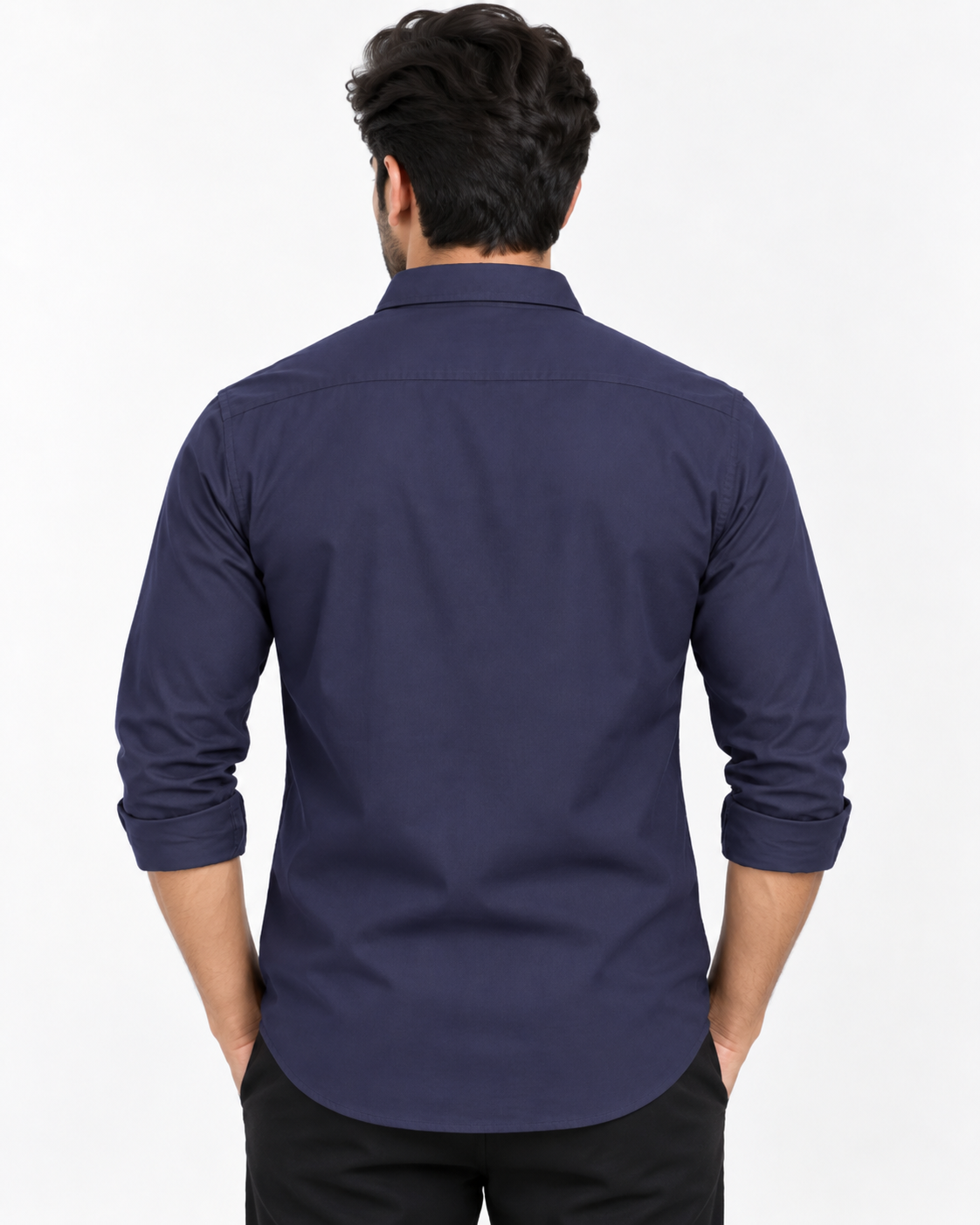 Plain Blue Shirt