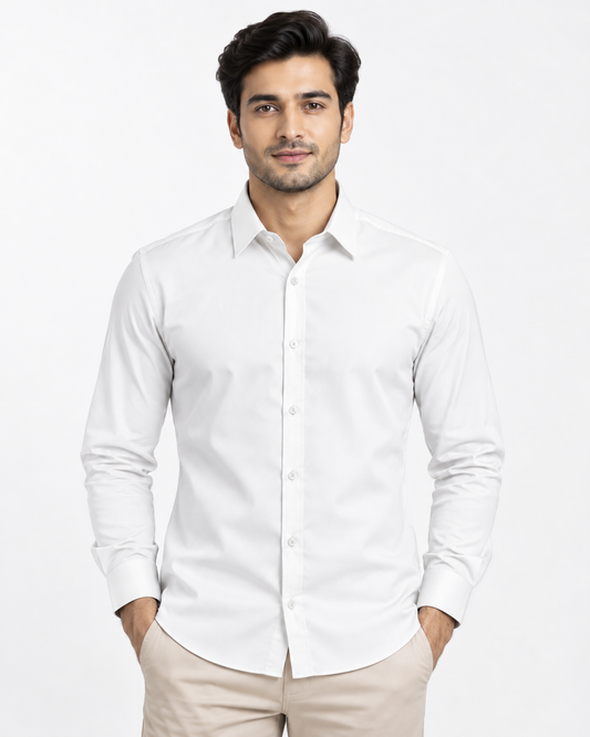 Plain White Shirt