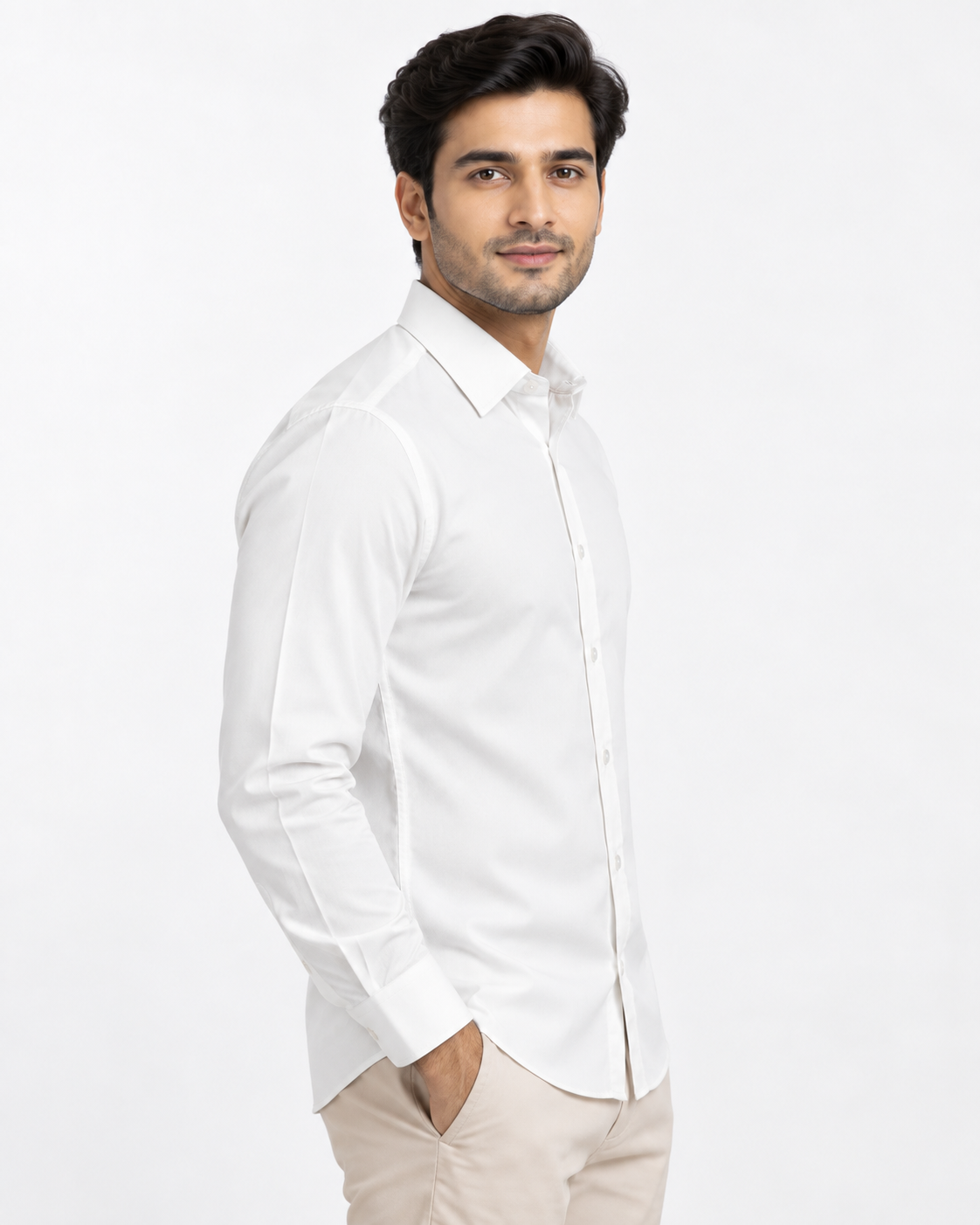 Plain White Shirt
