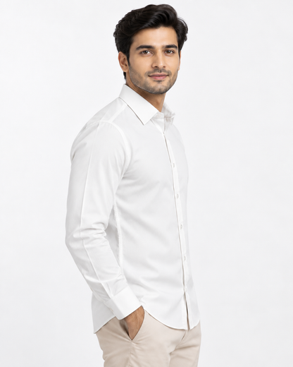 Plain White Shirt
