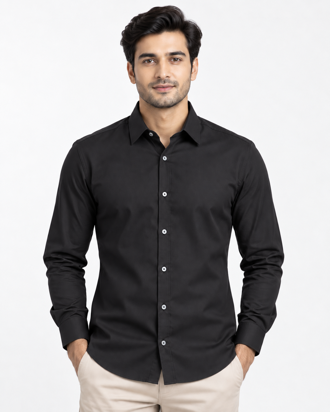 Plain Black Shirt